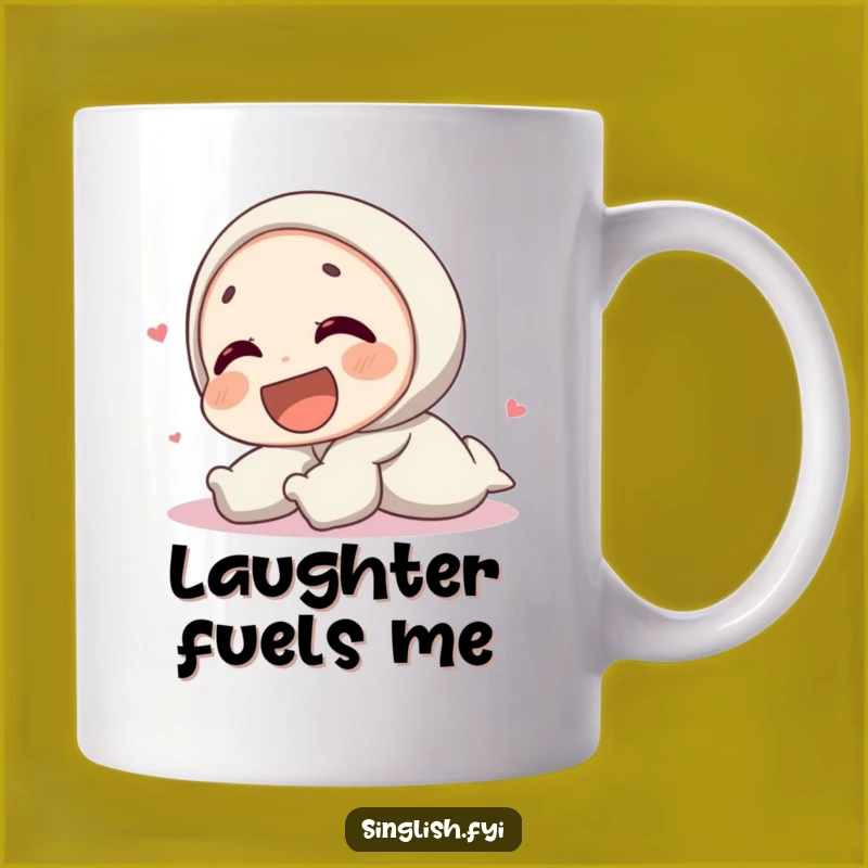 Funny Laughing Character Mug - Express Your Joyful Side Hilariously
