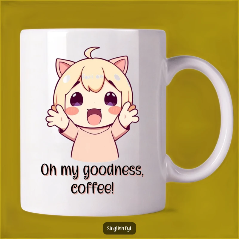 Funny Surprised Character Mug: A Delightful Gift for Unexpected Joy