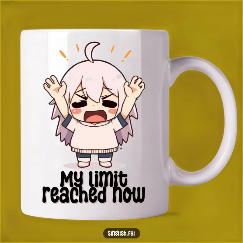 Funny Exasperated Character Mug: The Perfect 'I Cant Even' Funny Gift