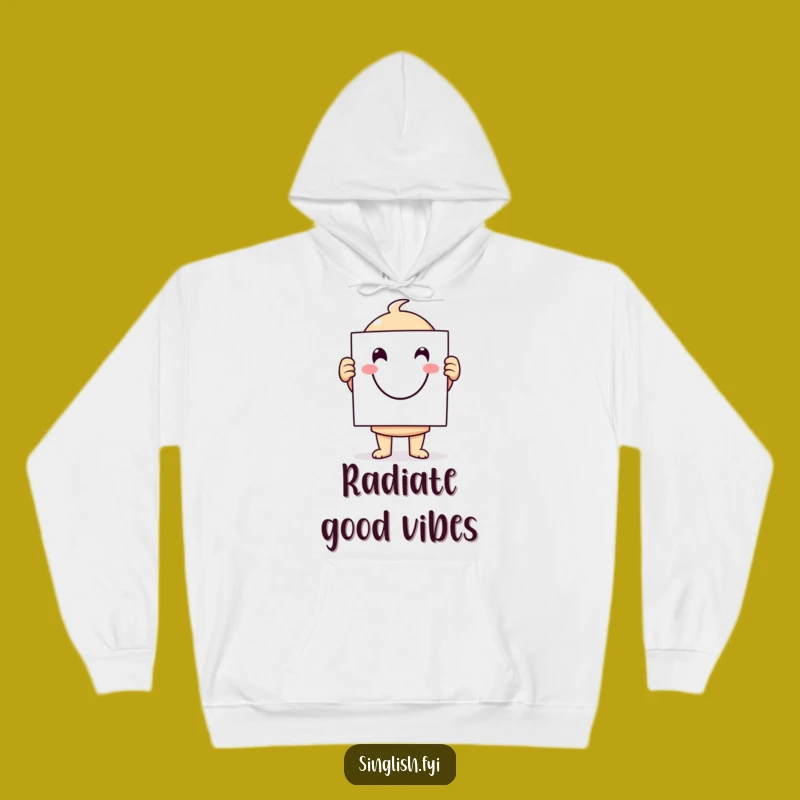Cozy Funny Smiley Face Hoodie: Warm Comfort Meets Cheerful Humor Gift