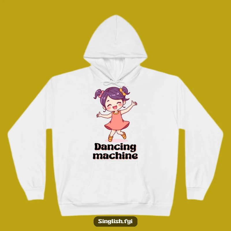 Cozy Funny Dancing Hoodie: Warm Comfort for Your Energetic Spirit Gift