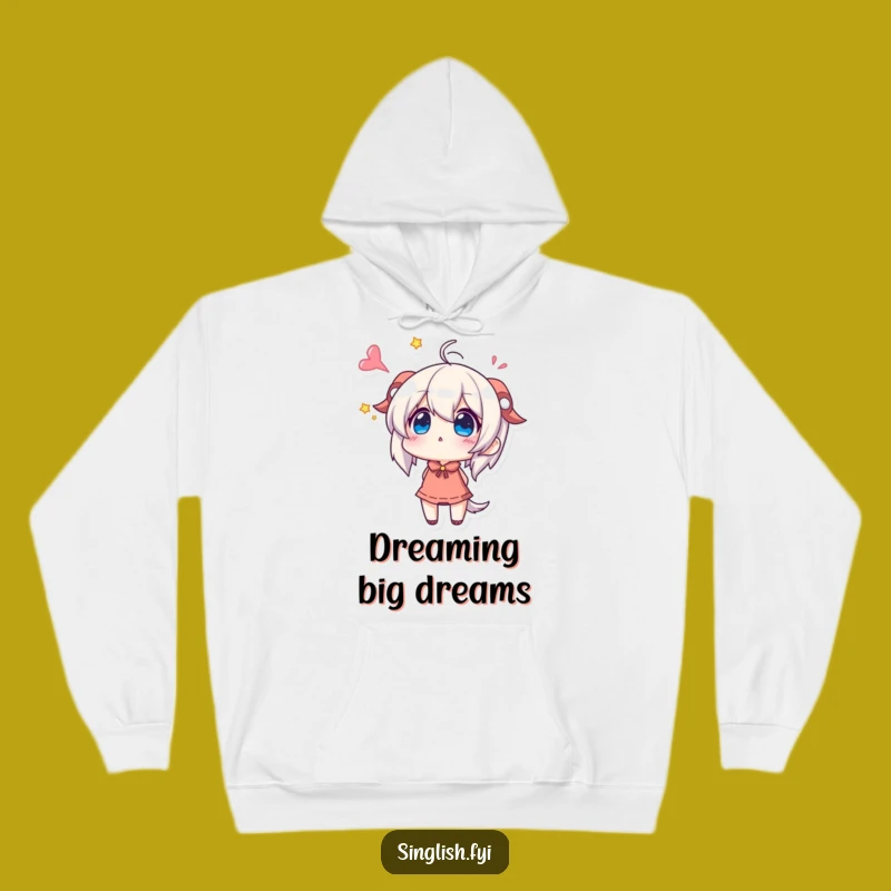 Funny Wondering Character Hoodie: Cozy Up with Excitement and Awe