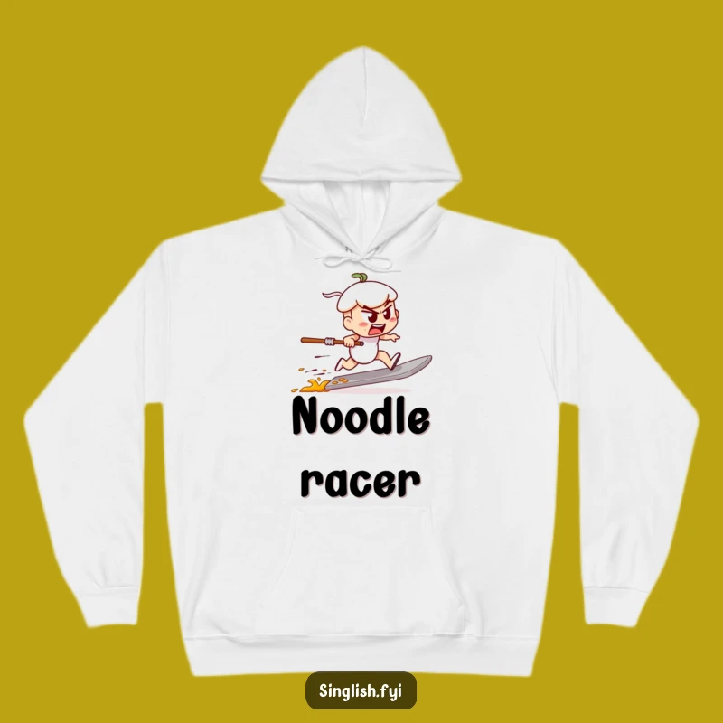 Funny Char Kway Teow Hoodie - Cozy Speed Food Sweatshirt, Fun Funny Gift