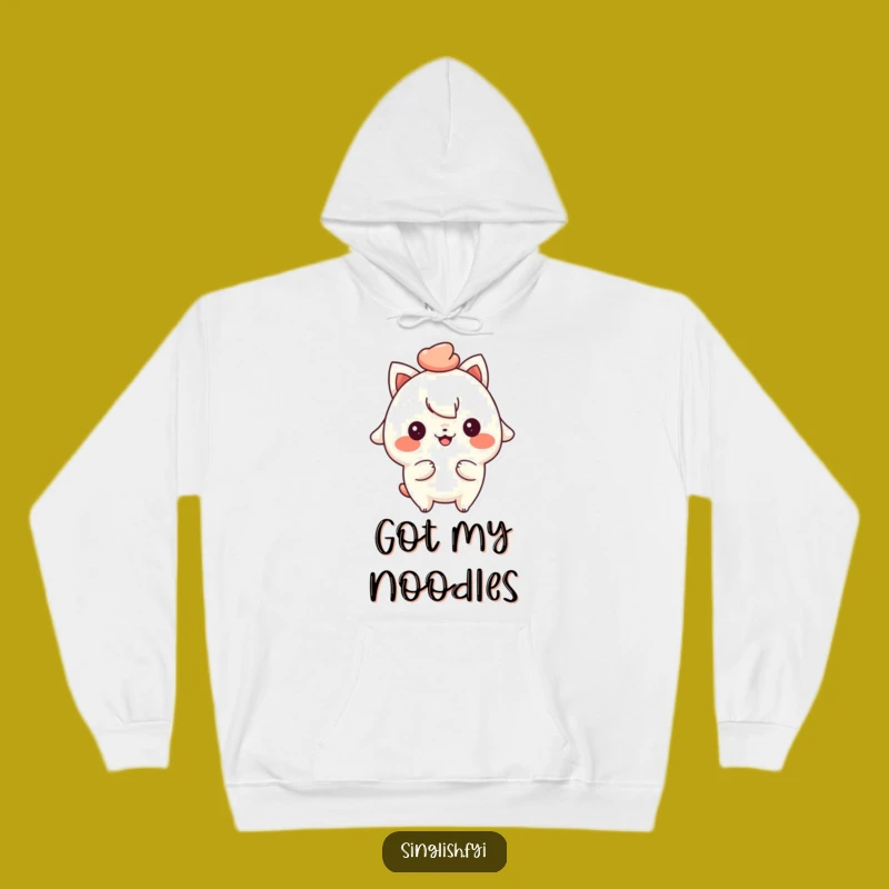 Funny Mee Pok Hoodie - Cozy Cheeky Character Wear for a Perfect Gift
