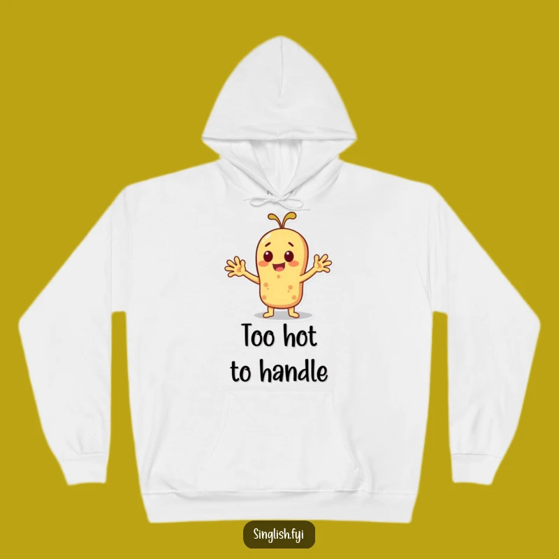 Funny Roti Hoodie: Cozy Cheerful Fanning Character Warm Comfort Gift