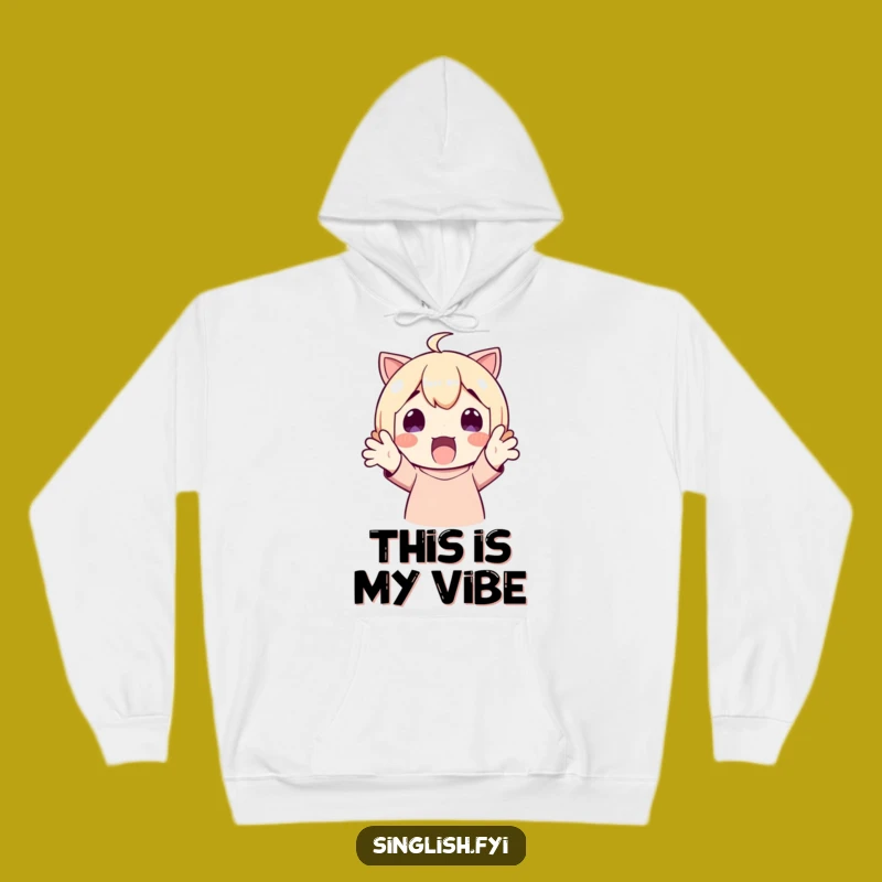 Funny Surprised Character Hoodie: Cozy Up with Delightful Humor
