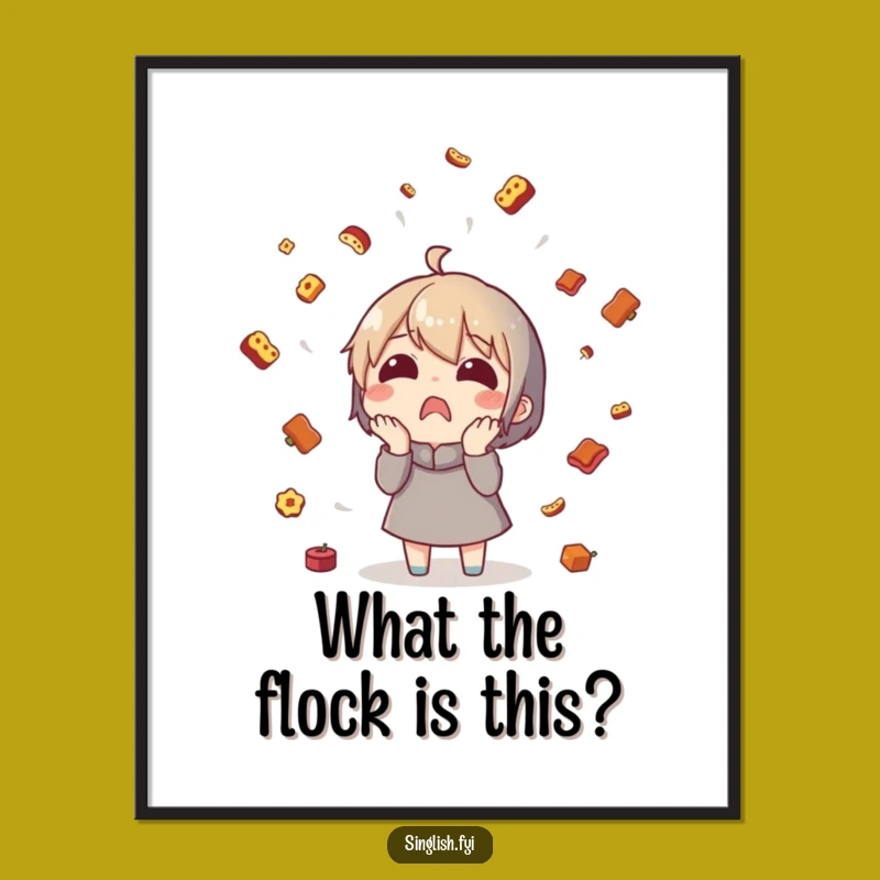 Free Printable Food Rain Shelduck Wall Art - Culinary Surprise Downloadable Decor Gift