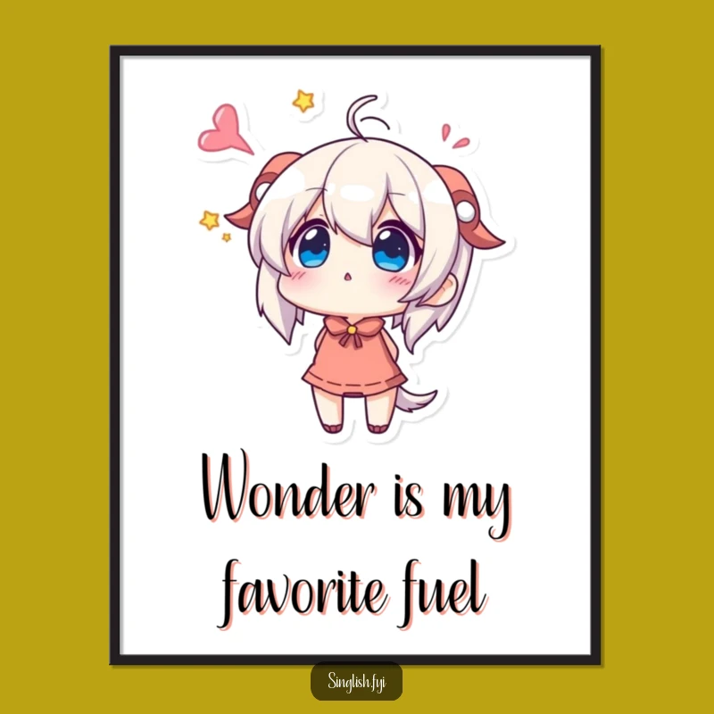 Wonderstruck Character Free Printable Wall Art - Inspiring Downloadable Decor