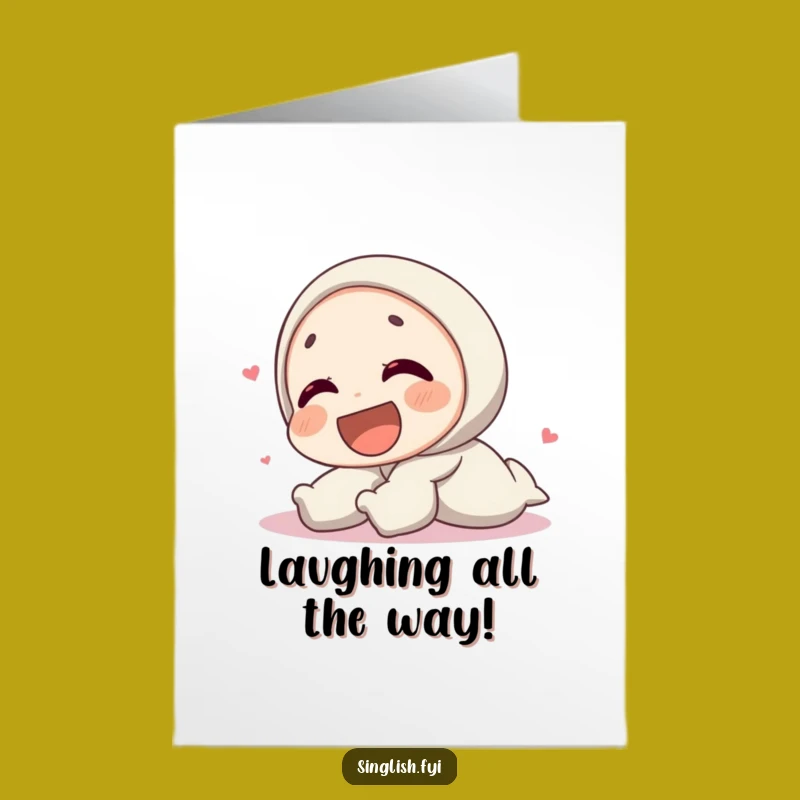 Free Printable Laughing Character Birthday Card - Hilarious Hilariousness Downloadable Gift