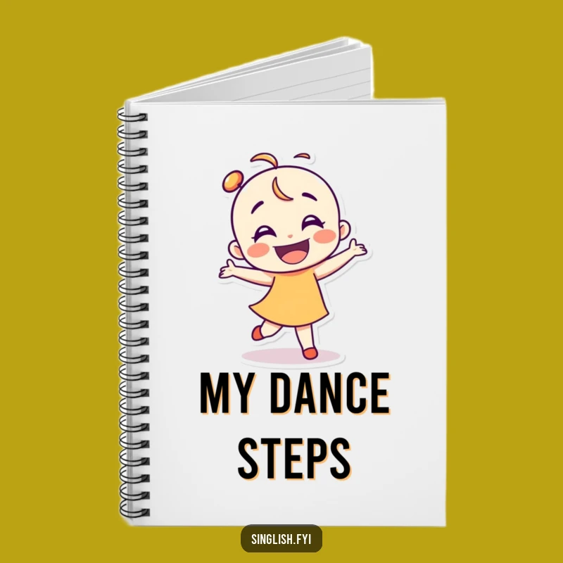 Funny Dancer Character Notebook - Journal for Movers - Perfect Funny Gift for Writers