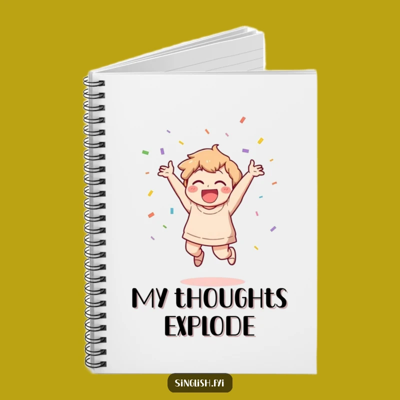 Funny Celebration Notebook: Joyful Character Journal, Perfect Party Gift!