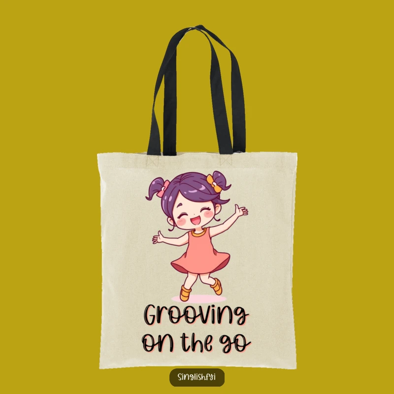 Funny Dancing Tote Bag: Carry Your Joy with This Humorous Accessory Gift